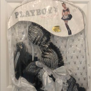 Playboy Flirty French Maid Halloween Costume